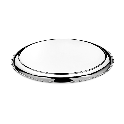 Vinod Stainless Steel Rajbhog Plate
