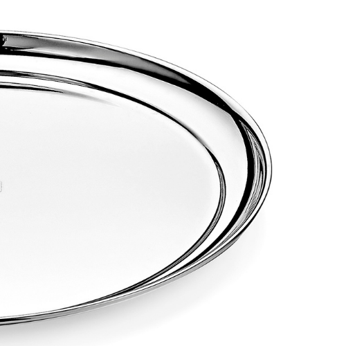Vinod Stainless Steel Rajbhog Plate