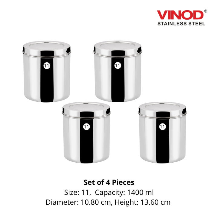 Vinod Stainless Steel Deep Dabba