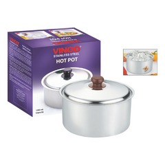 VINOD Stainless Steel Hot Pot 1000 ml